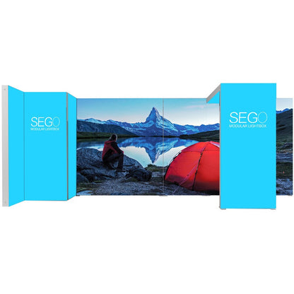 SEGO Modular Lightbox Display Configuration F Double-Sided